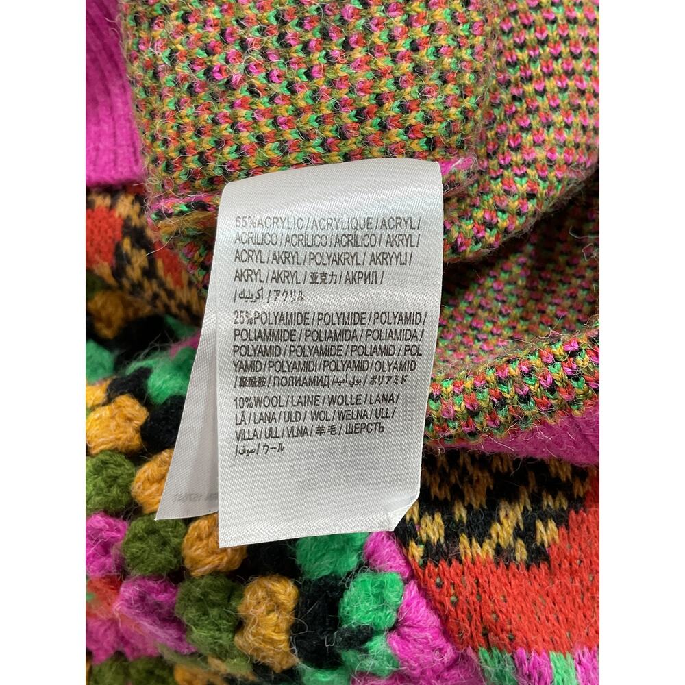 Farm Rio Bright Pink 'Leopards Ainika' Sweater Size XS - Picture 5 of 5